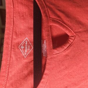 St. John's Bay Coral V-Neck Tee